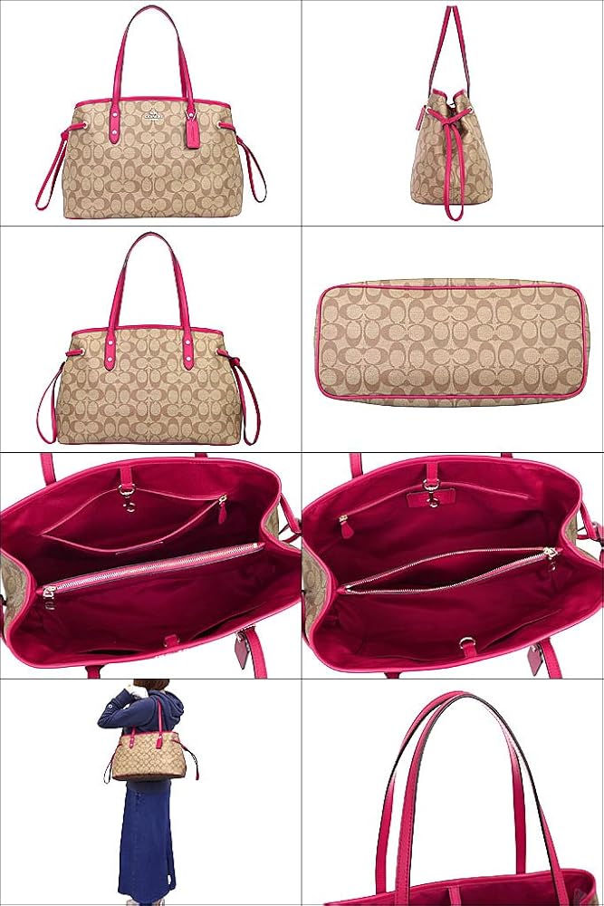 COACH コーチ F57842 シグネチャー トートバッグ COACH コーチ F57842 シグネチャー トートバッグ PVC レディース